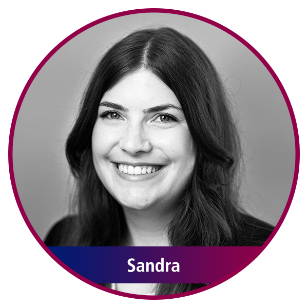 Rundes Portrait von Sandra Springborn